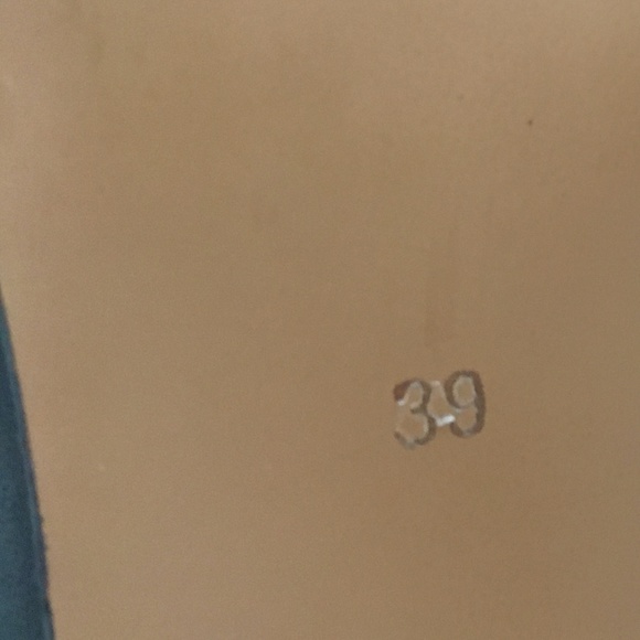 H&M Black Leather & Suede Heels Size 39 NWT - Picture 7 of 9